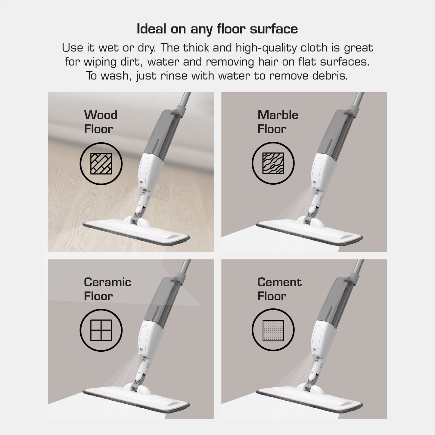 EM10 Spray Mop