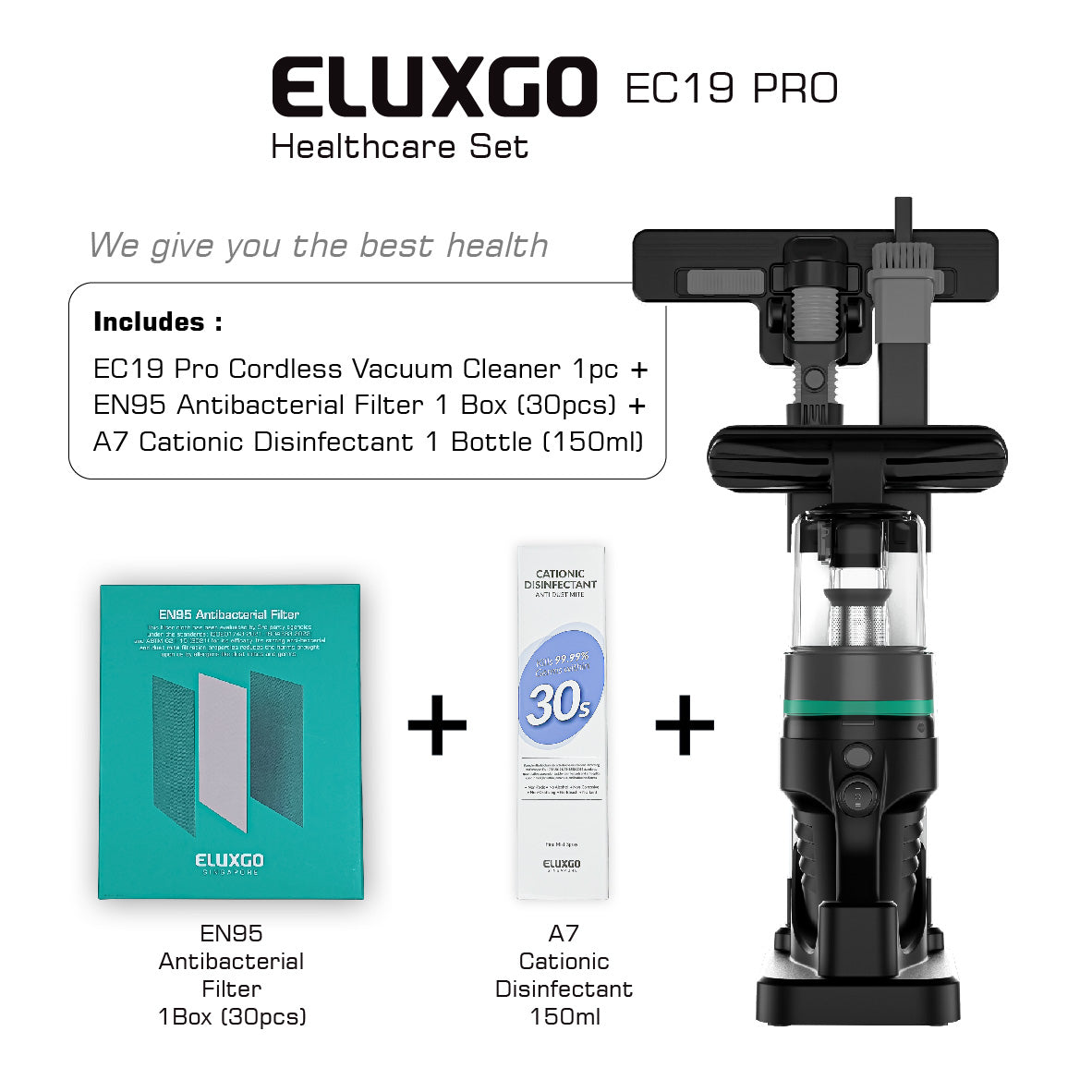EC19 PRO Cordless Vacuum Cleaner