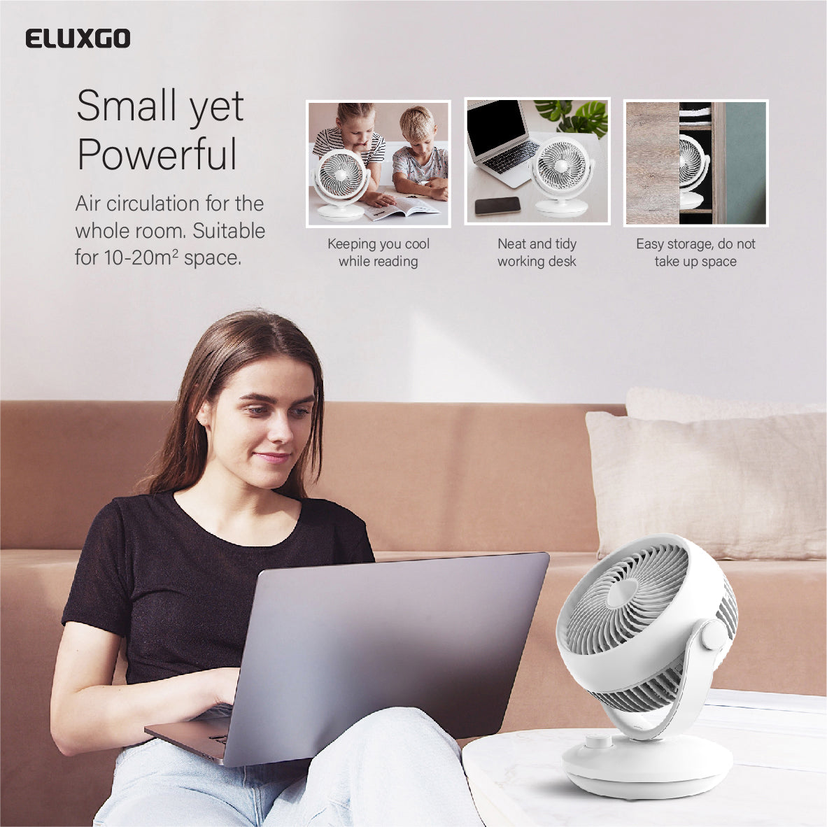 EF10 Desk Air Circulation Fan