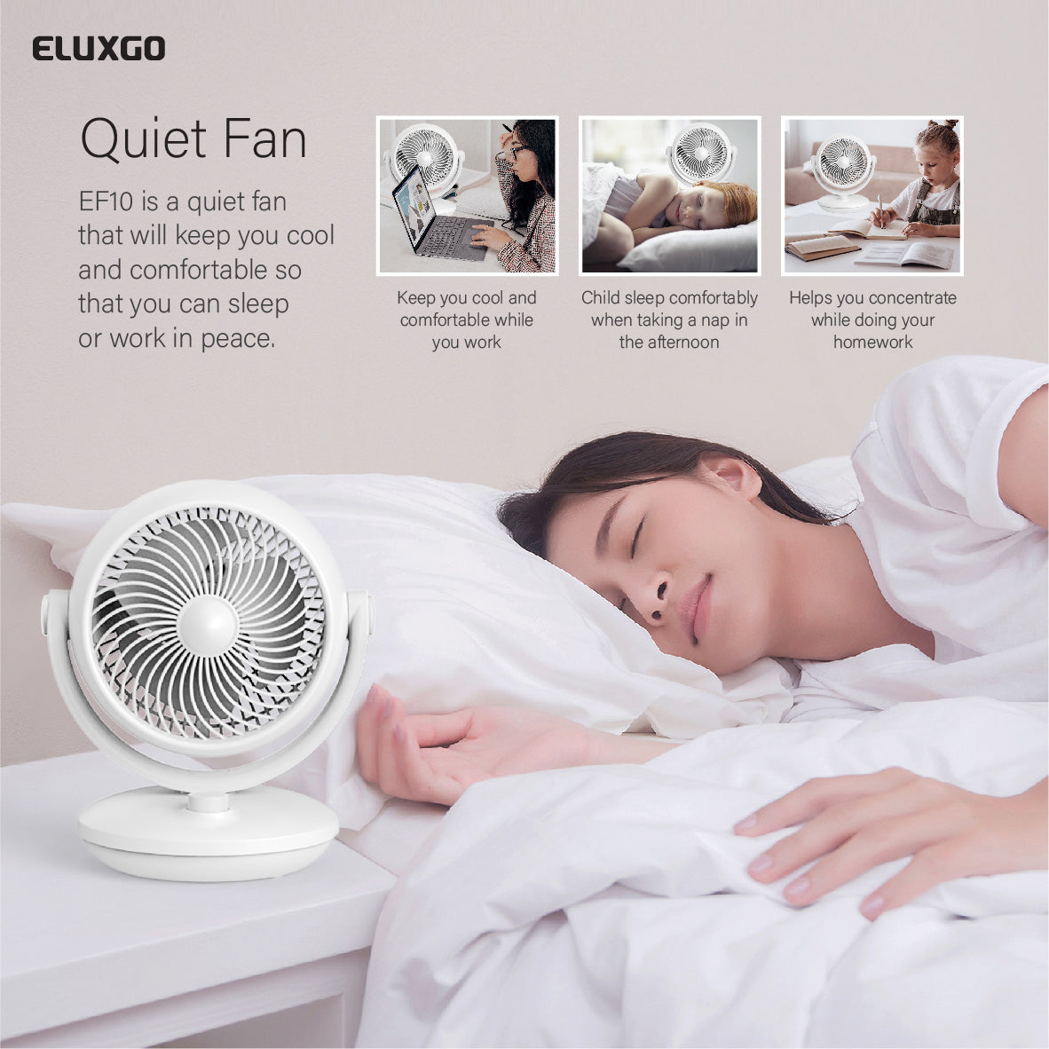 EF10 Desk Air Circulation Fan