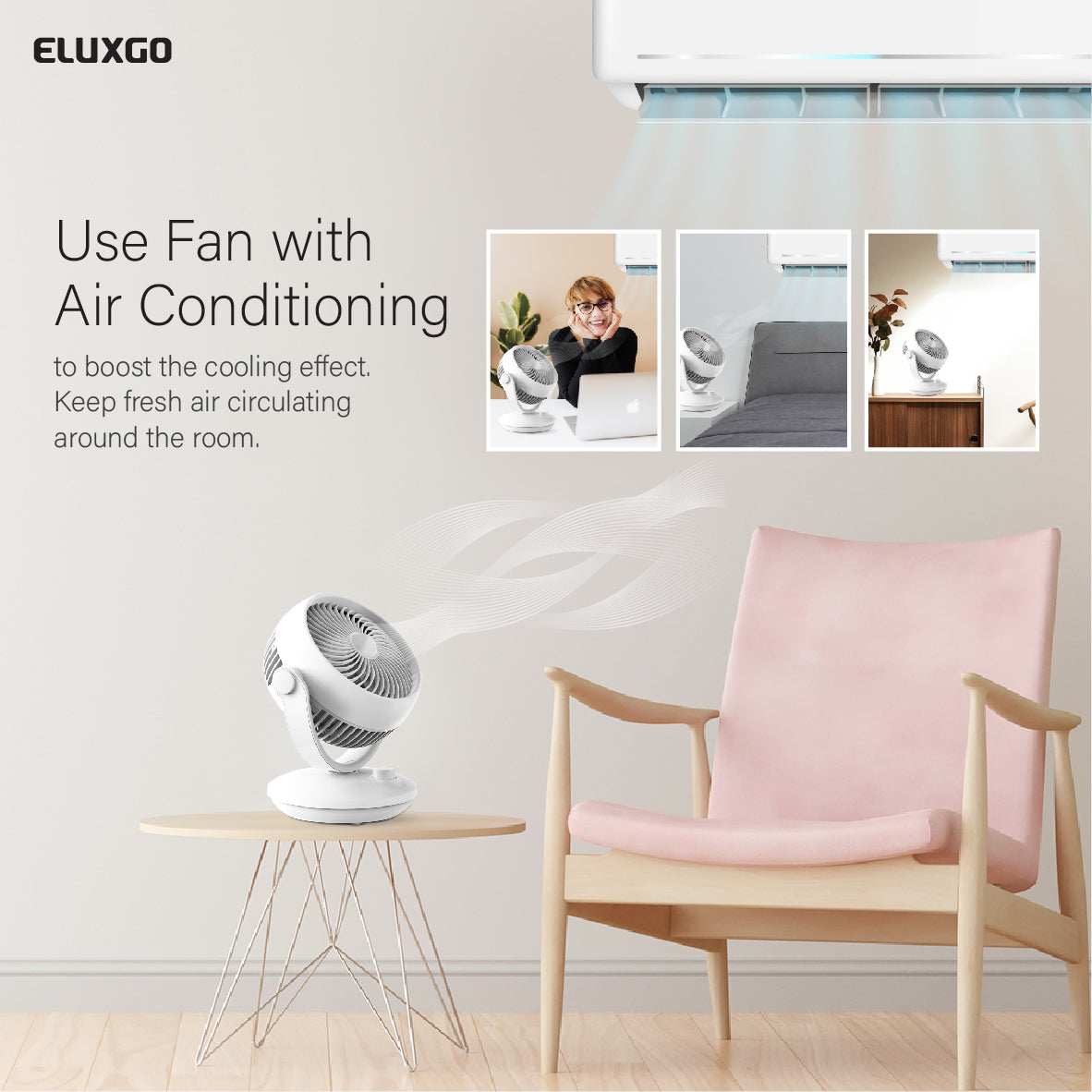 EF10 Desk Air Circulation Fan