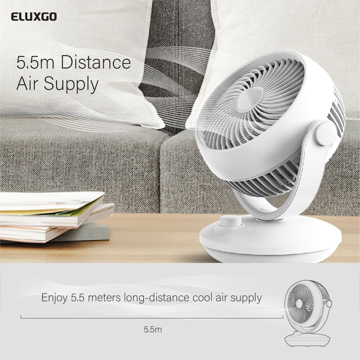 EF10 Desk Air Circulation Fan