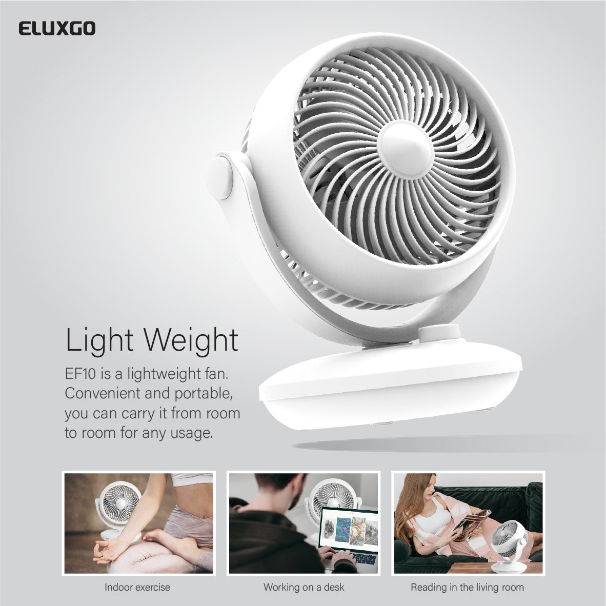 EF10 Desk Air Circulation Fan