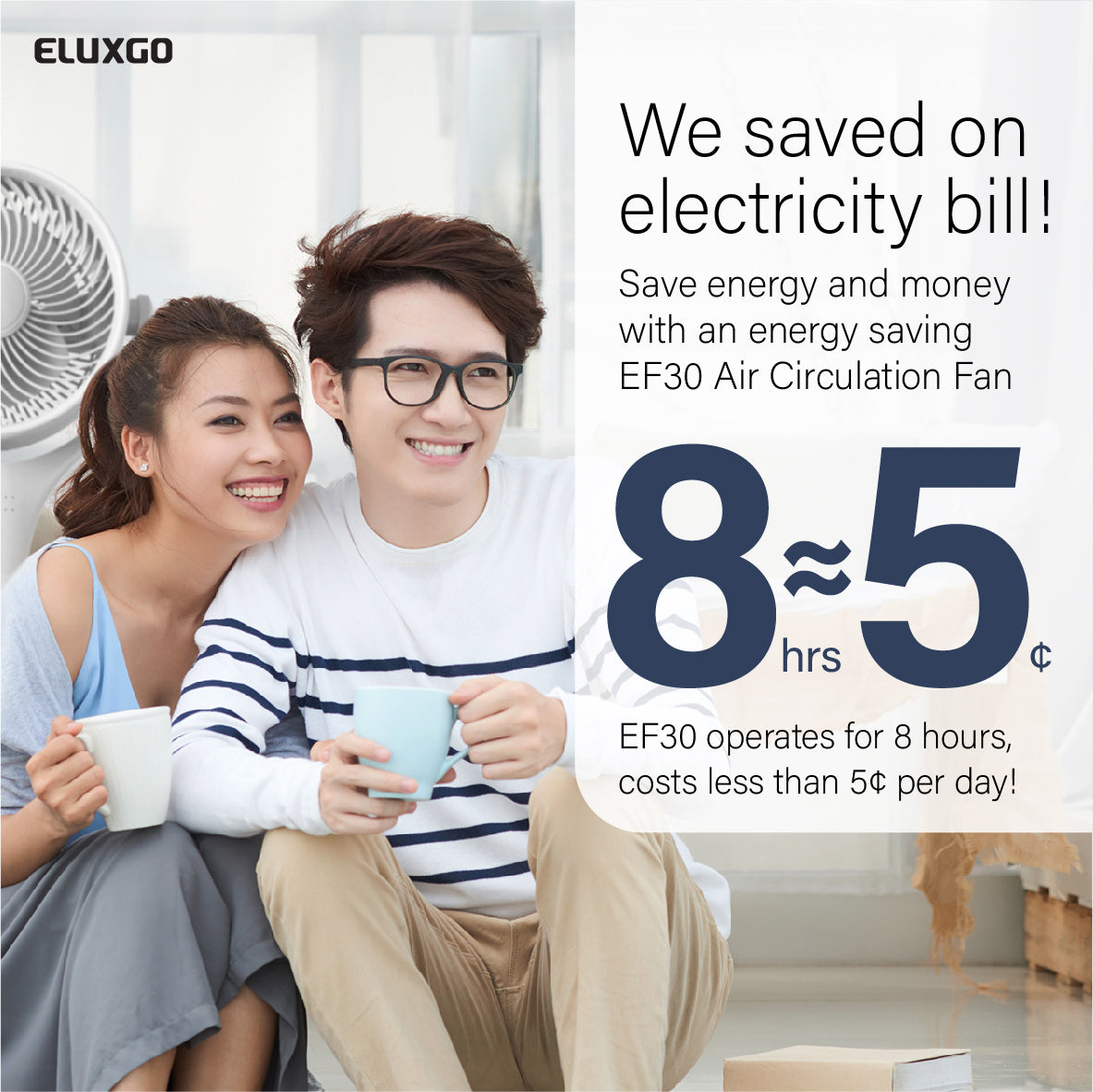 EF30 Air Circulation Stand Fan