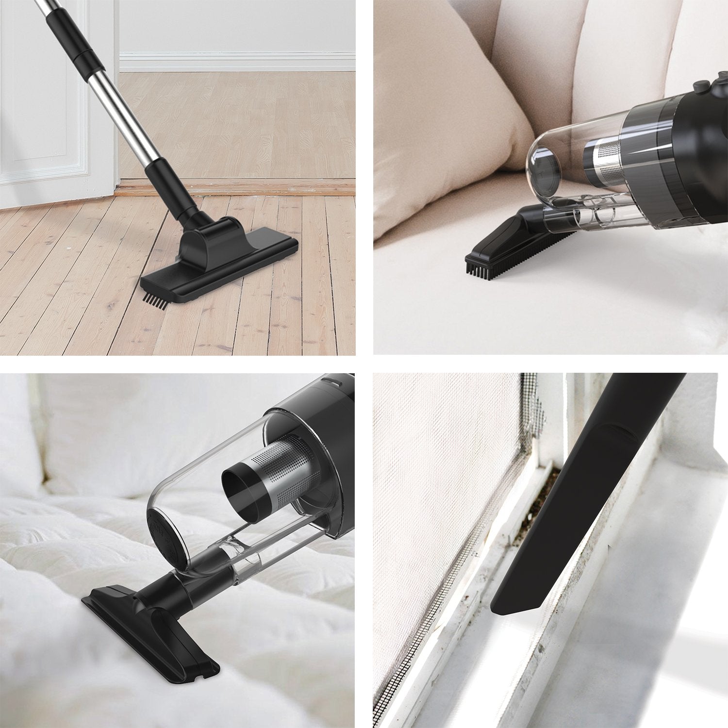 Eluxgo SVC1016 Corded Vacuum Cleaner Tools and Attachment Features