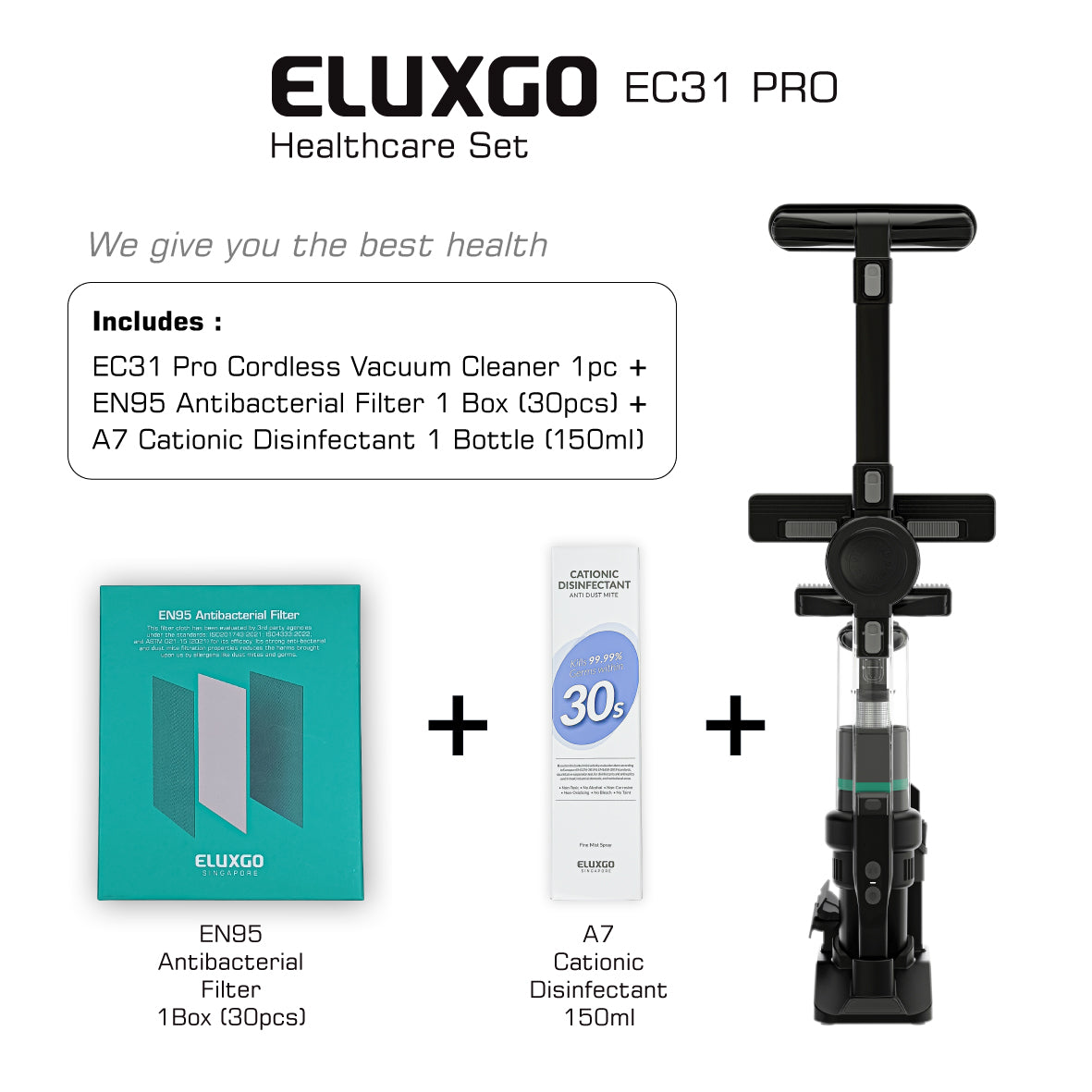 EC31 PRO Cordless Vacuum Cleaner
