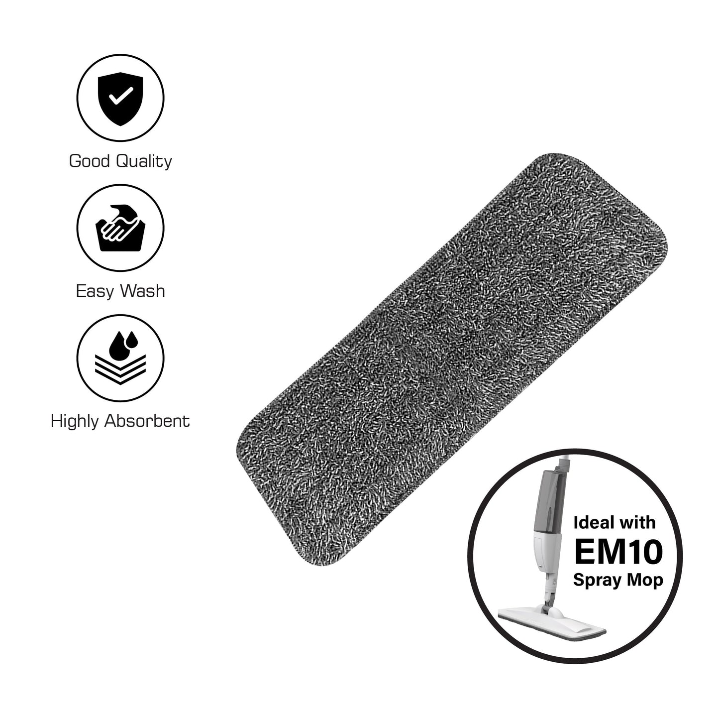 EM10 Microfibre Mop Cloth